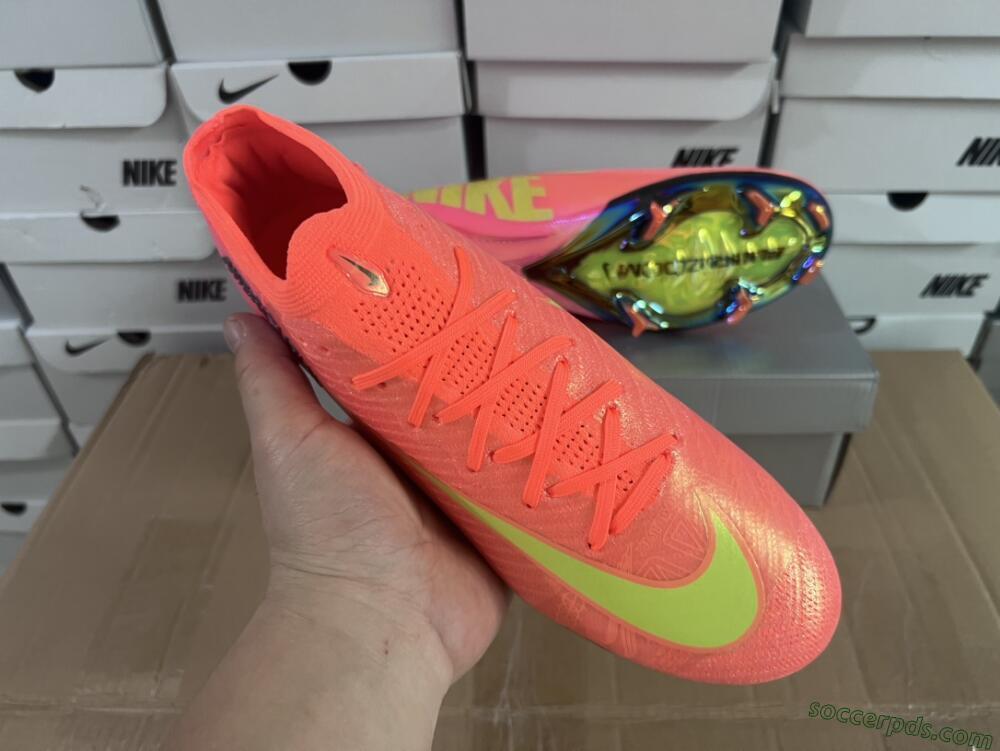 Nike Air Zoom Mercurial Vapor 16 Elite FG Low-Tops Football Boots - Orange/Yellow/Black