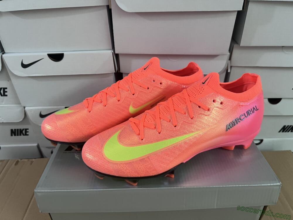 Nike Air Zoom Mercurial Vapor 16 Elite FG Low-Tops Football Boots - Orange/Yellow/Black