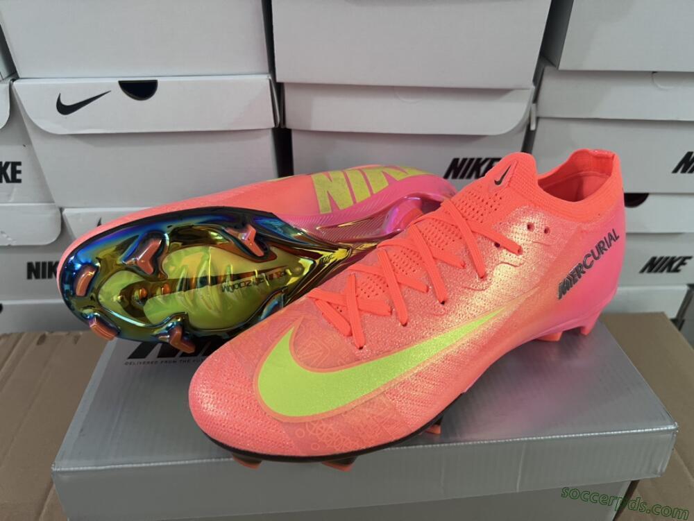 Nike Air Zoom Mercurial Vapor 16 Elite FG Low-Tops Football Boots - Orange/Yellow/Black