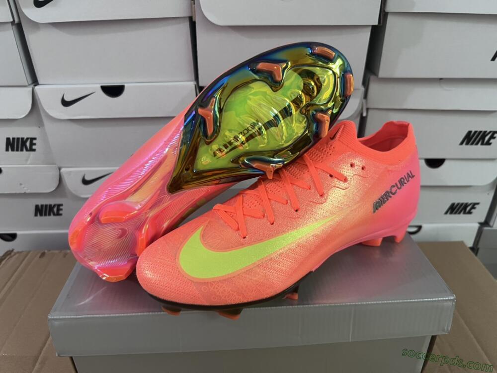 Nike Air Zoom Mercurial Vapor 16 Elite FG Low-Tops Football Boots - Orange/Yellow/Black