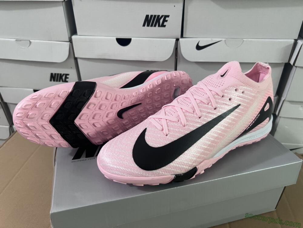 Nike Air Zoom Mercurial Vapor 16 Elite TF Low-Tops Football Shoes - Pink/Black/White