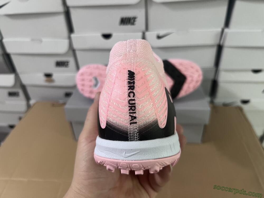 Nike Air Zoom Mercurial Vapor 16 Elite TF Low-Tops Football Shoes - Pink/Black/White