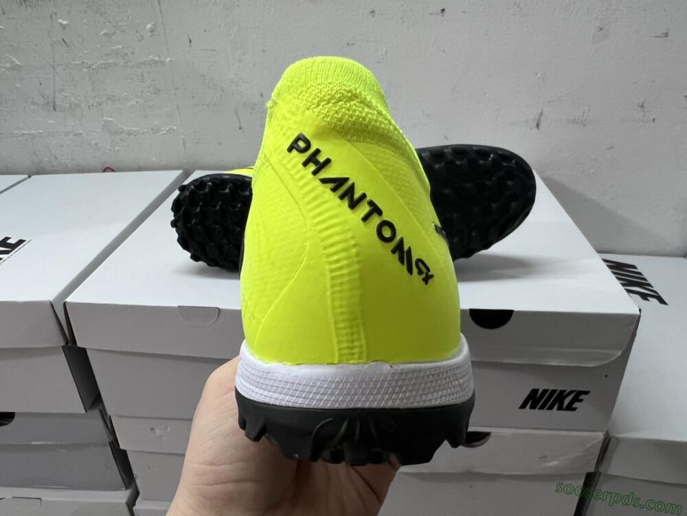 Nike Phantom Luna Elite TF Low-Tops Football Shoes - Grey/Yellow/Black