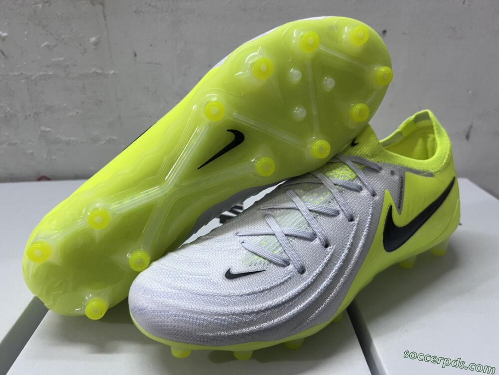 Nike Phantom Luna Elite Low-Tops Football Boots - Yellow/Grey/Black