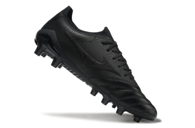 Mizuno Morelia Neo 3 FG Low-Tops Football Boots - Black/Black