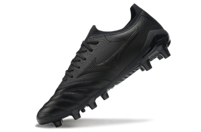 Mizuno Morelia Neo 3 FG Low-Tops Football Boots - Black/Black