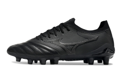Mizuno Morelia Neo 3 FG Low-Tops Football Boots - Black/Black