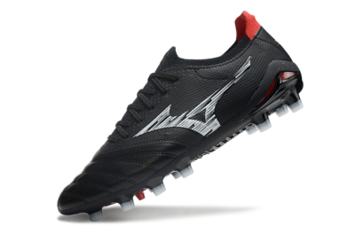 Mizuno Morelia Neo 3 FG Low-Tops Football Boots - Black/White/Red