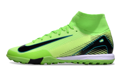 Nike Air Zoom Mercurial Superfly 10 Elite TF High-Tops Football Shoes - Yellow/Black/White