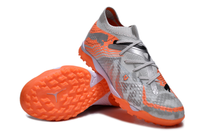 Puma Future Ultimate TF Low-Tops Football Shoes - Silver/Red/White