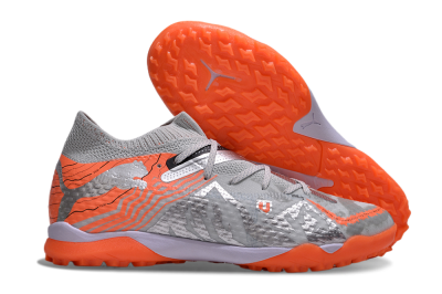 Puma Future Ultimate TF Low-Tops Football Shoes - Silver/Red/White