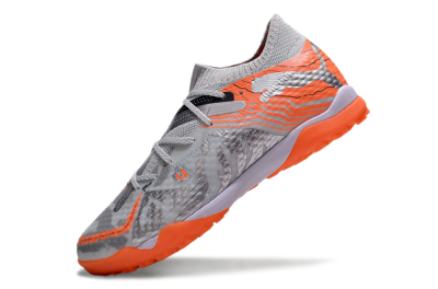 Puma Future Ultimate TF Low-Tops Football Shoes - Silver/Red/White