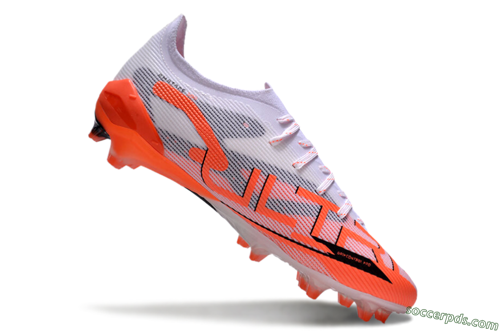 Puma Ultra Ultimate FG Low-Tops Football Boots - White/Black/Red 4