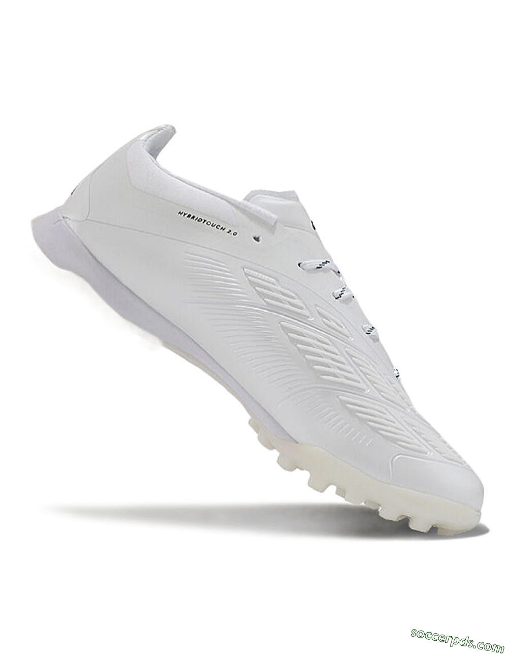 Adidas Predator 24 Elite TF Low-Tops Football Shoes - White/Black 4
