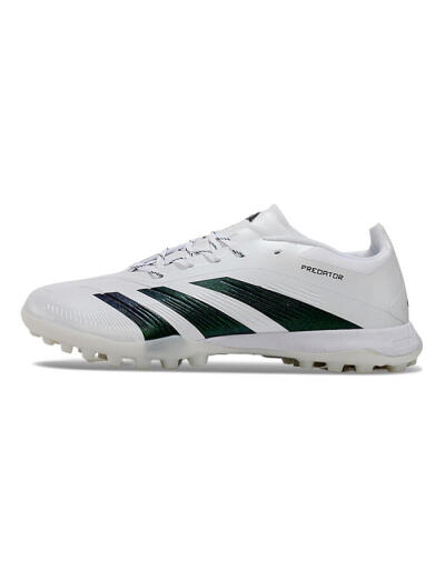 Adidas Predator 24 Elite TF Low-Tops Football Shoes - White/Black