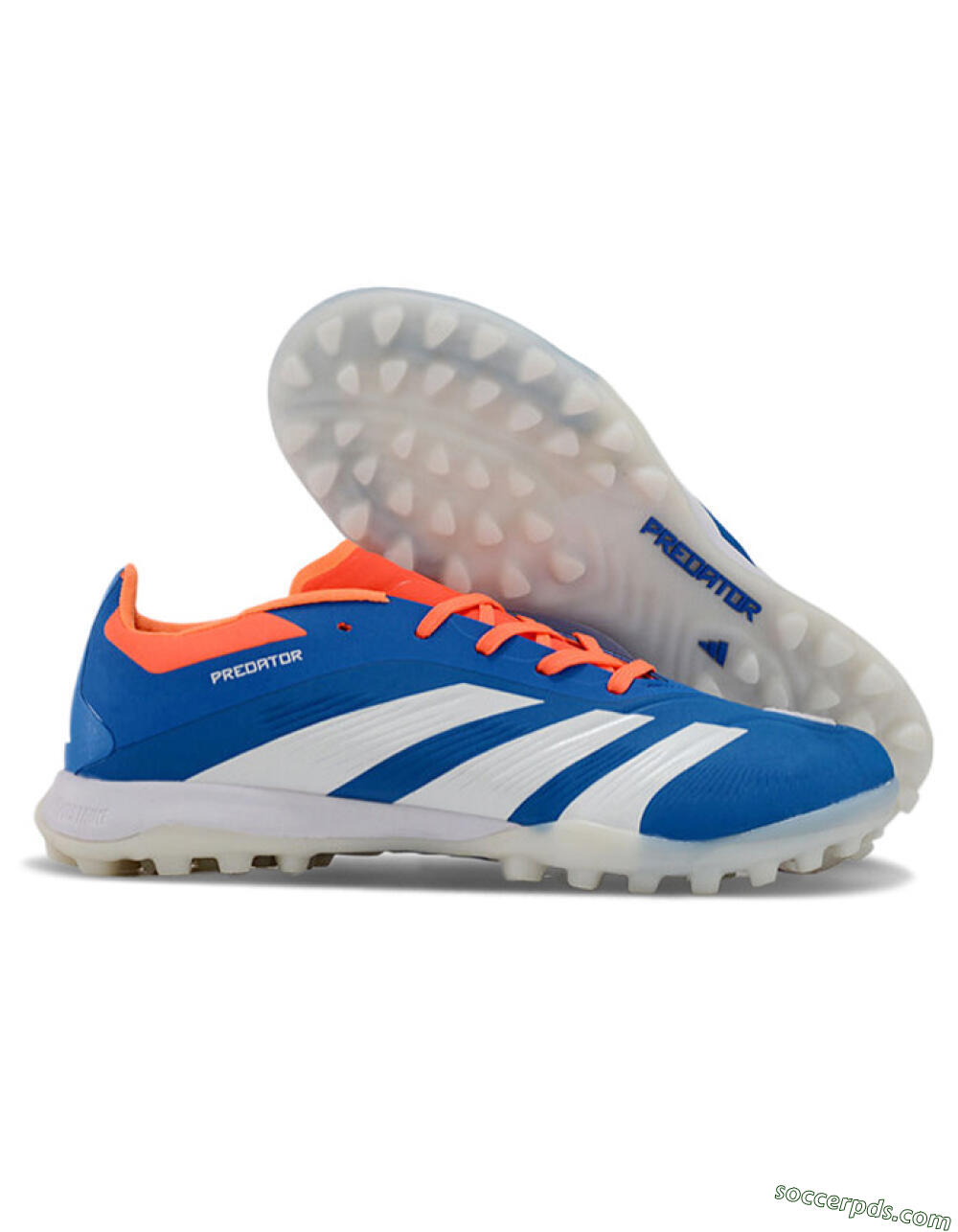 Adidas Predator 24 Elite TF Low-Tops Football Shoes - Blue/White/Red 1