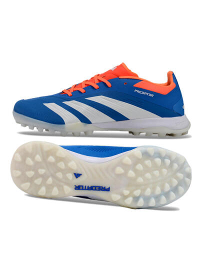 Adidas Predator 24 Elite TF Low-Tops Football Shoes - Blue/White/Red
