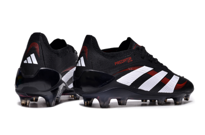 Adidas Predator Elite 24 FG Low-Tops Football Boots - Black/White/Red