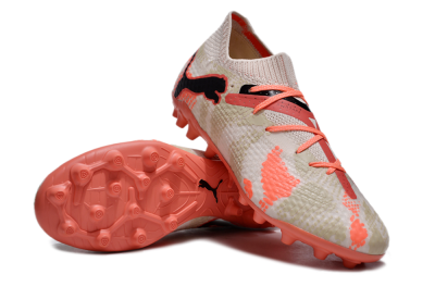 Puma Future Ultimate MG Low-Tops Football Boots - Pink/Red/Black