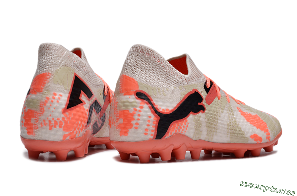 Puma Future Ultimate MG Low-Tops Football Boots - Pink/Red/Black 6