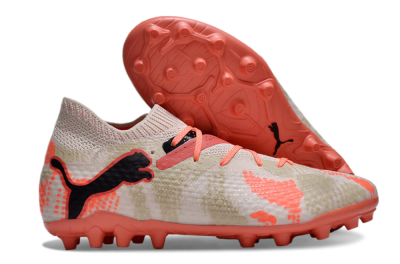 Puma Future Ultimate MG Low-Tops Football Boots - Pink/Red/Black