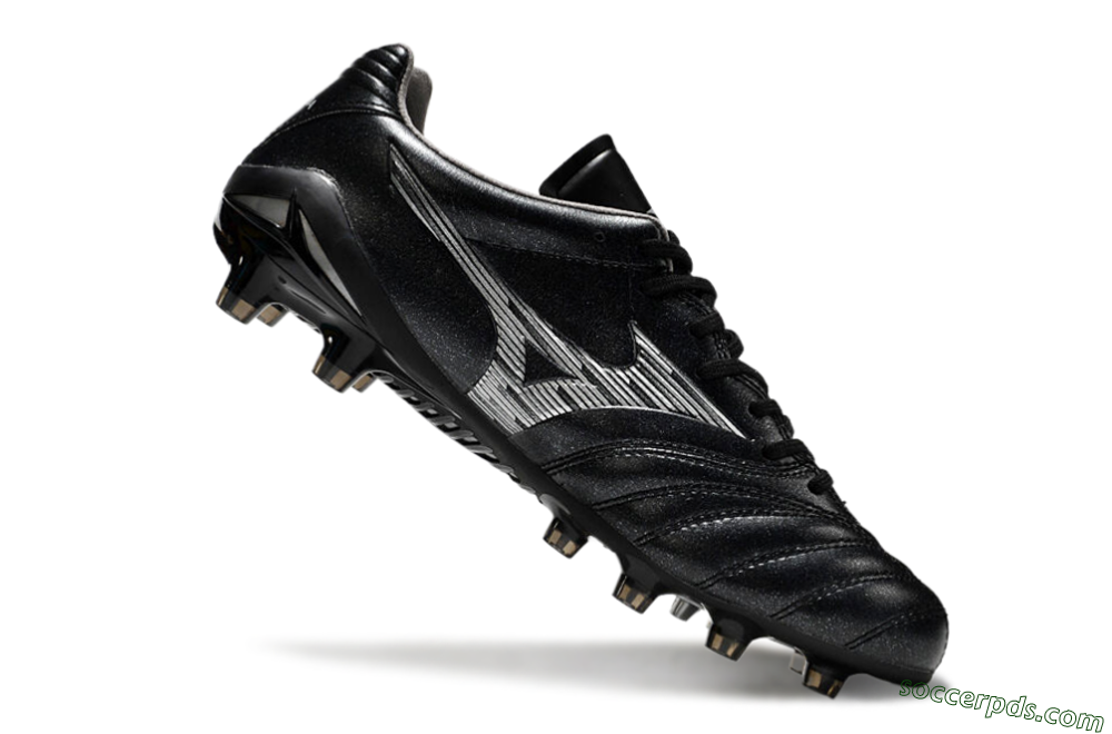 Mizuno Morelia Neo 4 FG Low-Tops Football Boots - Black/Silver 4