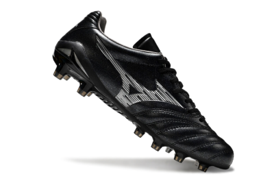 Mizuno Morelia Neo 4 FG Low-Tops Football Boots - Black/Silver