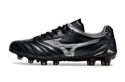 Mizuno Morelia Neo 4 FG Low-Tops Football Boots - Black/Silver