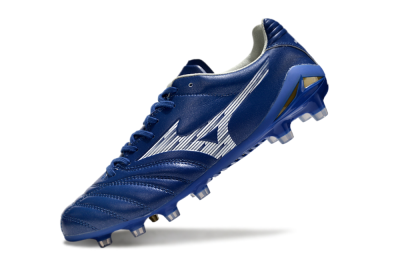 Mizuno Morelia Neo 4 FG Low-Tops Football Boots - Blue/White/Gold