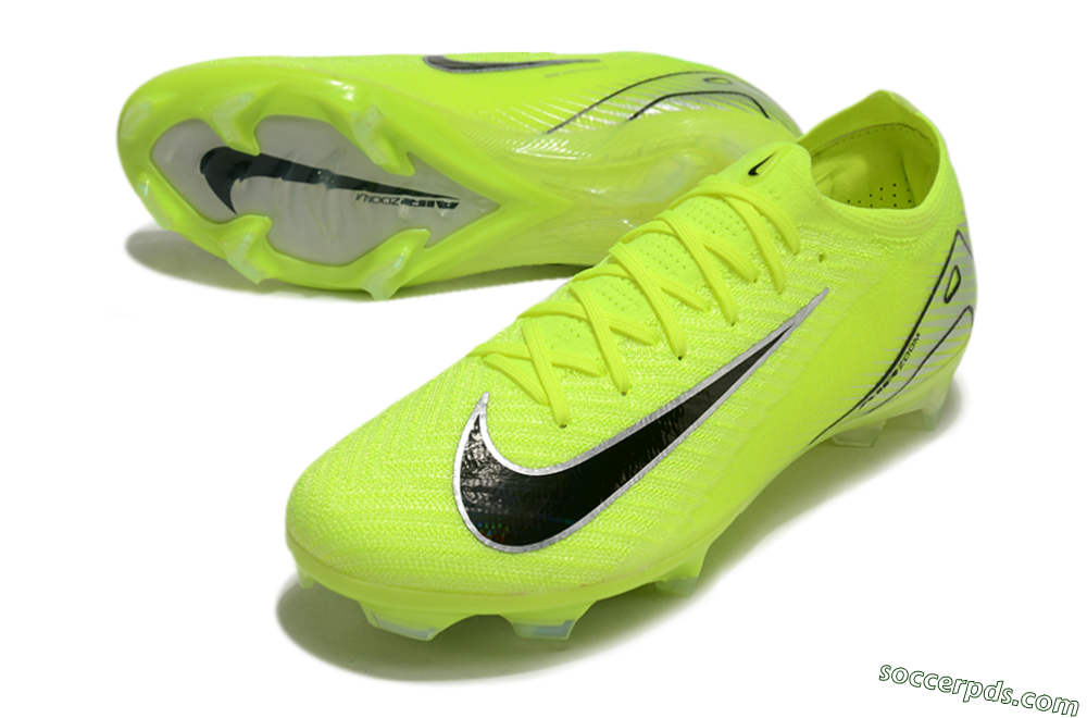 Nike Air Zoom Mercurial Vapor 16 Elite FG Low-Tops Football Boots - Yellow/Black/Silver 3