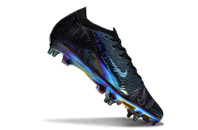 Nike Air Zoom Mercurial Vapor 15 Elite SG Low-Tops Football Boots - Blue/Black/Gold