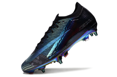 Nike Air Zoom Mercurial Vapor 15 Elite SG Low-Tops Football Boots - Blue/Black/Gold