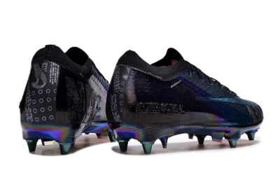 Nike Air Zoom Mercurial Vapor 15 Elite SG Low-Tops Football Boots - Blue/Black/Gold