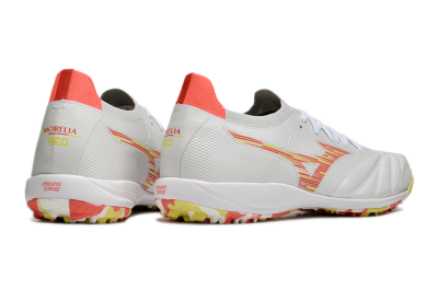 Mizuno Morelia Neo Sala M8 TF Low-Tops Football Shoes - White/Red/Yellow