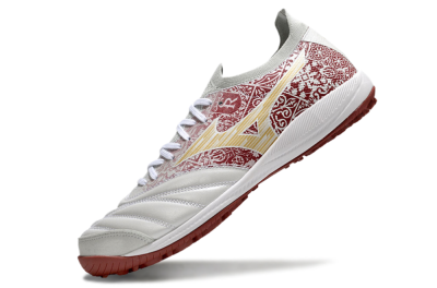 Mizuno Morelia Neo Sala M8 TF Low-Tops Football Shoes - White/Red/Yellow