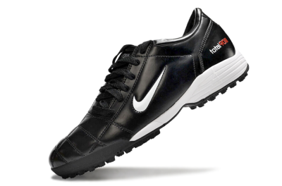 Nike Total 90 II TF Low-Tops Football Shoes - Black/White/Red