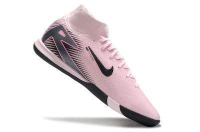 Nike Air Zoom Mercurial Superfly 10 Elite IC High-Tops Football Shoes - Pink/Black