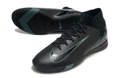 Nike Air Zoom Mercurial Superfly 10 Elite IC High-Tops Football Shoes - Black/Blue