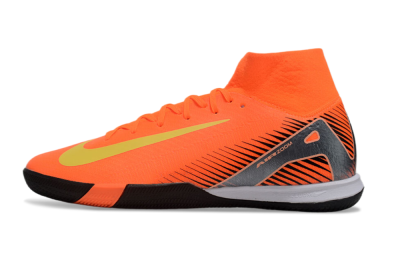 Nike Air Zoom Mercurial Superfly 10 Elite IC High-Tops Football Shoes - Red/Yellow/Black
