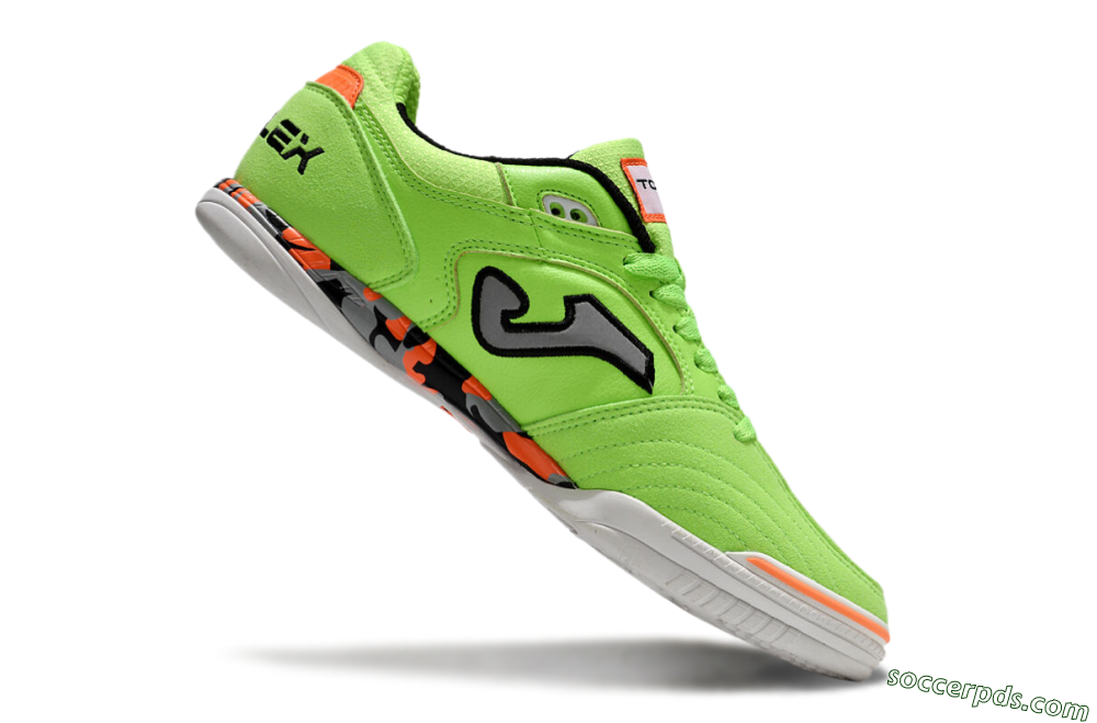 Joma Top Flex IC Low-Tops Football Shoes - Yellow/Black/Red 4