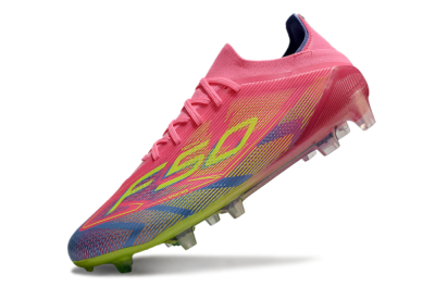 Adidas F50 Elite FG Low-Tops Football Boots - Red/Yellow/Blue