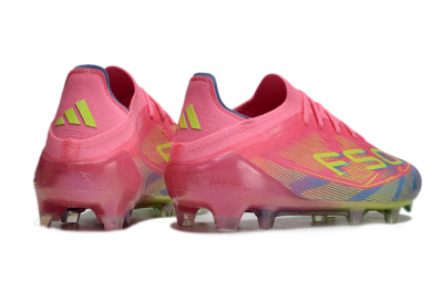 Adidas F50 Elite FG Low-Tops Football Boots - Red/Yellow/Blue