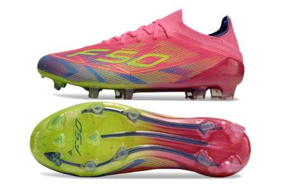 Adidas F50 Elite FG Low-Tops Football Boots - Red/Yellow/Blue