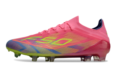 Adidas F50 Elite FG Low-Tops Football Boots - Red/Yellow/Blue