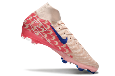 Nike Air Zoom Mercurial Superfly 10 Elite FG High-Tops Football Boots - Pink/Blue/Red