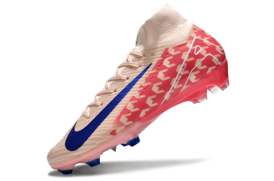 Nike Air Zoom Mercurial Superfly 10 Elite FG High-Tops Football Boots - Pink/Blue/Red