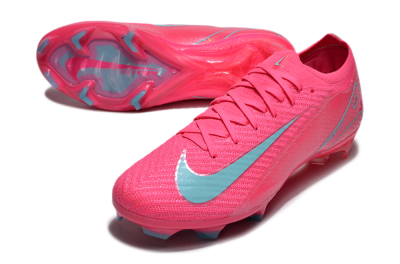 Nike Air Zoom Mercurial Vapor 16 Elite FG Low-Tops Football Boots - Red/Jade/White