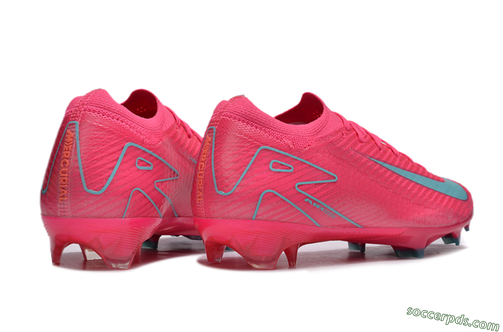 Nike Air Zoom Mercurial Vapor 16 Elite FG Low-Tops Football Boots - Red/Jade/White 6