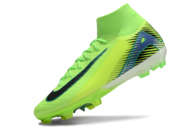 Nike Air Zoom Mercurial Superfly 10 Elite FG High-Tops Football Boots - Yellow/Black/Blue