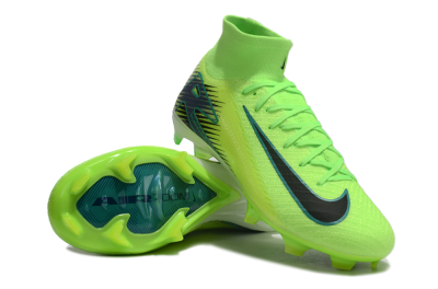 Nike Air Zoom Mercurial Superfly 10 Elite FG High-Tops Football Boots - Yellow/Black/Blue